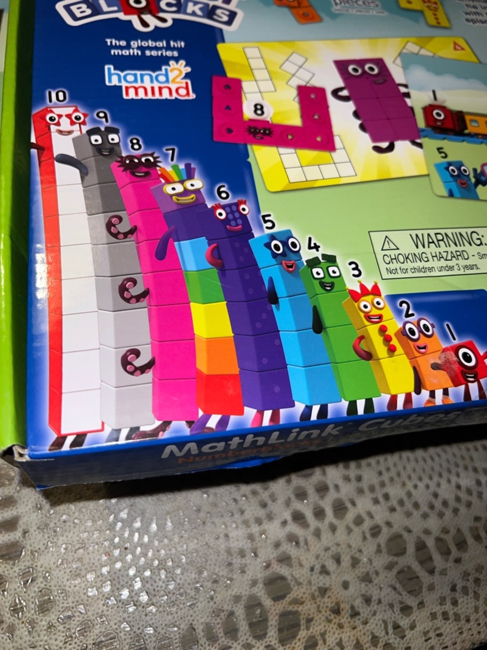 Hand2Mind Numberblocks MathLink Cubes - Multicolor - Picture 4 of 4